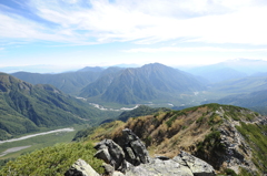 上高地全景