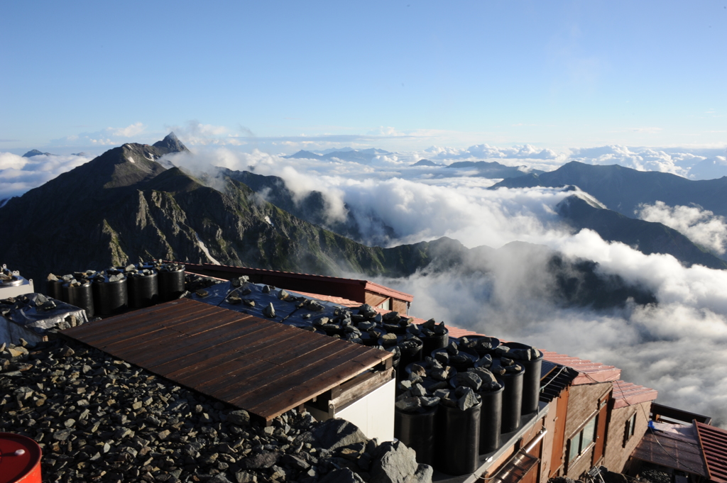 北穂高小屋