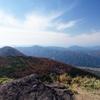 山頂で休憩