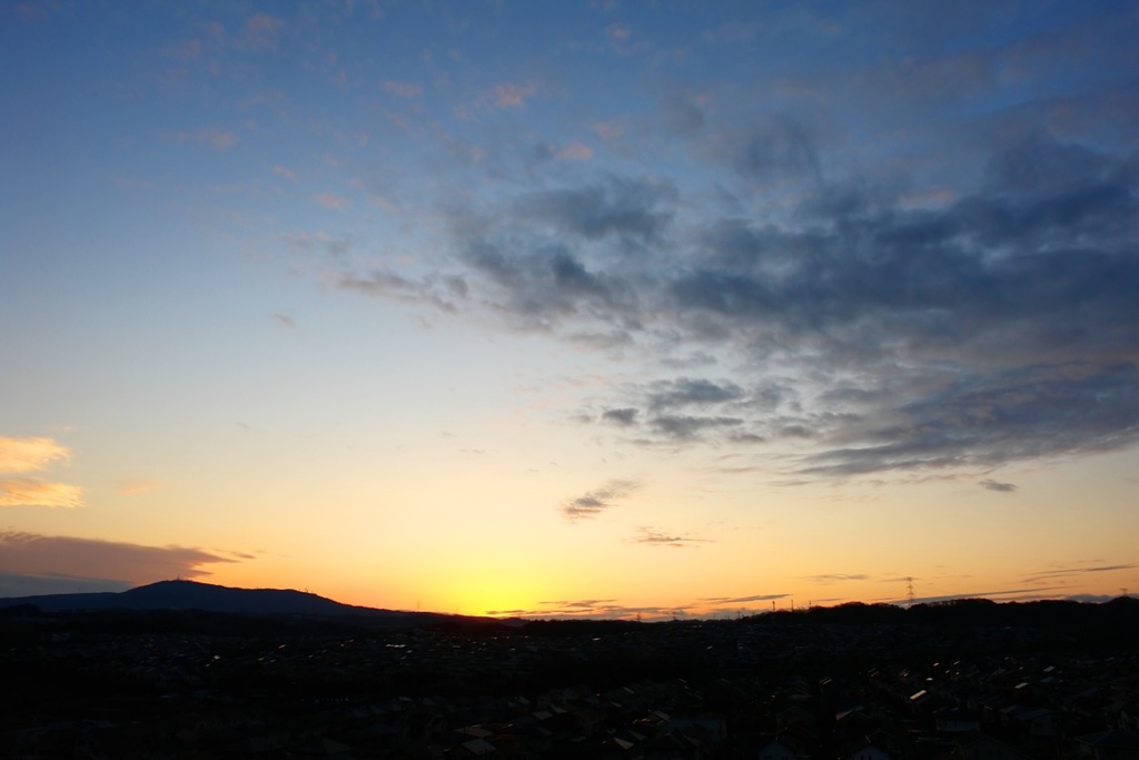 冬らしい空