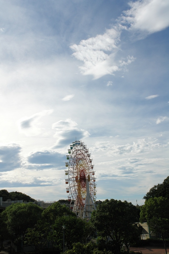 雨上がりの空模様