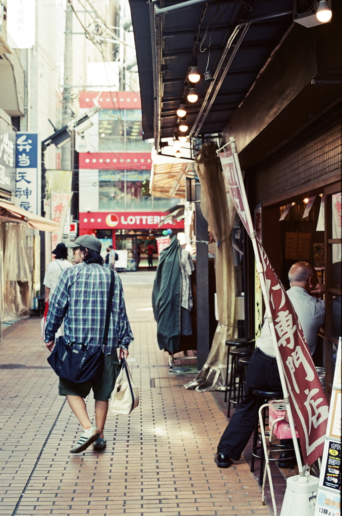 タイル路地