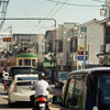 江ノ電の通る道