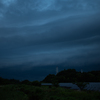 迫る雷雲