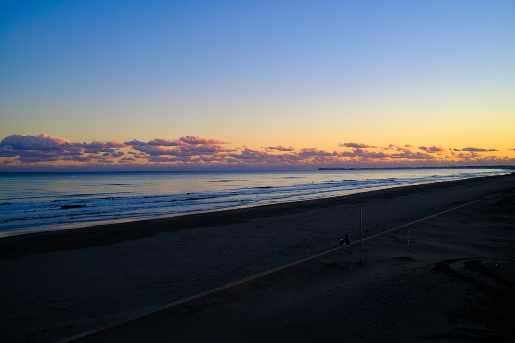 冬の海岸