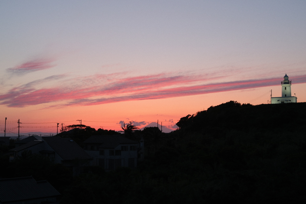 夕景・洲崎