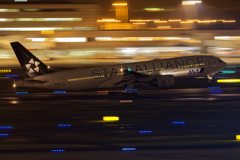 羽田離陸夜流しANAスタアラ　20180414_HND_2088__DxO