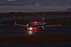 Twilight＠KIX taxiing