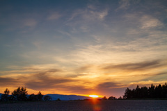 ある日の夕暮れ