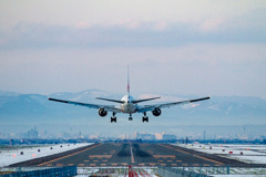 Landing at Asahikawa Airport