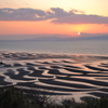 淡い夕焼け