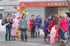 祭りの笑顔