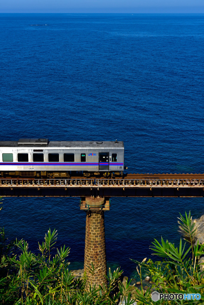 山陰本線　青浦鉄橋