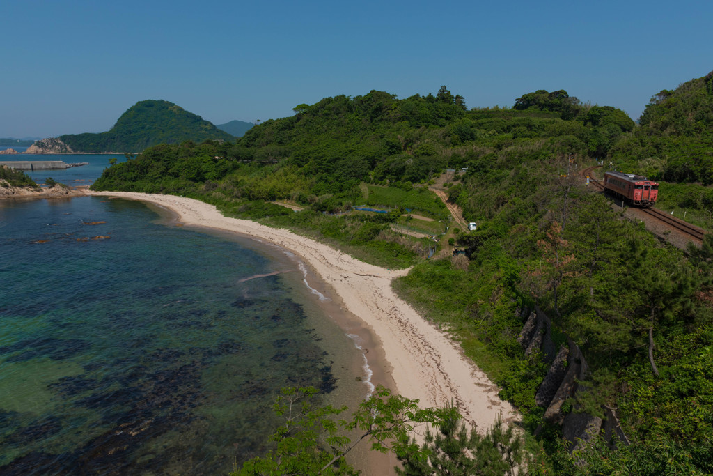 県道からの絶景