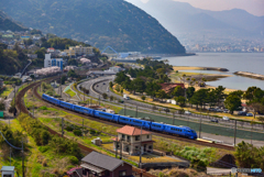 日豊本線 田ノ浦俯瞰