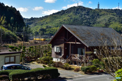 田舎の鉄道風景　山陽本線