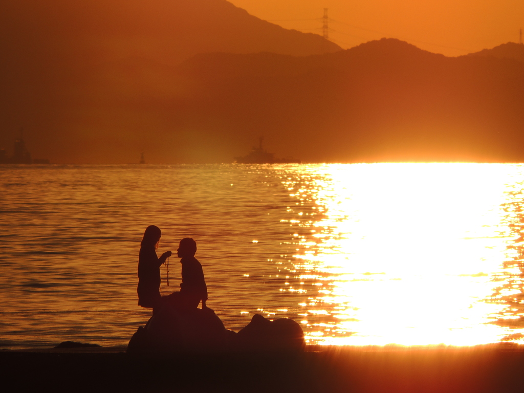 夕暮れのひと時