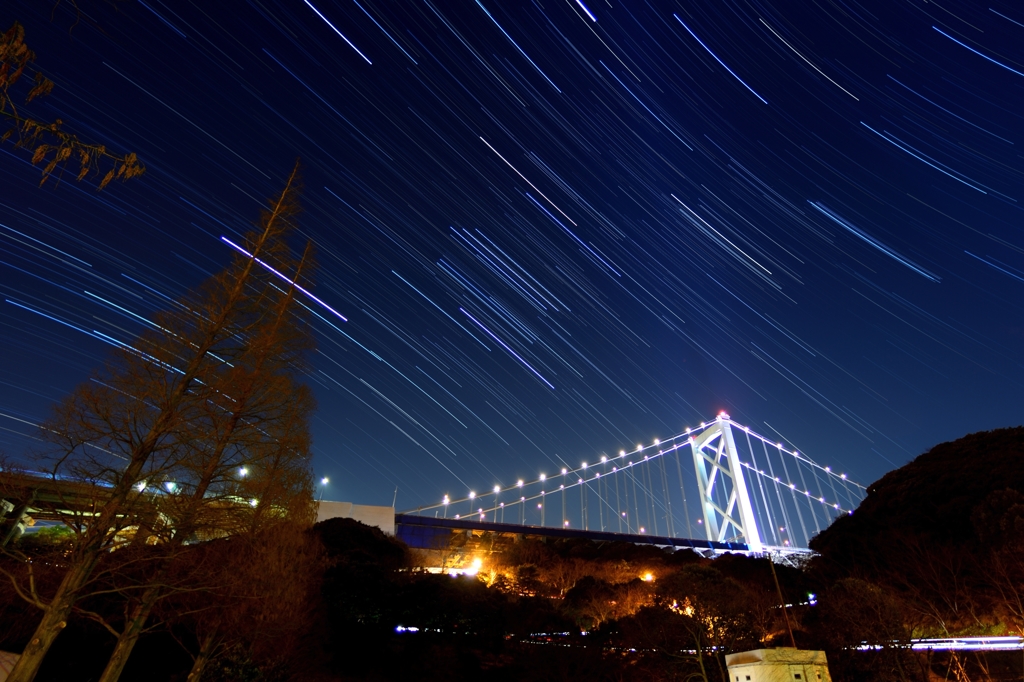 関門橋星景
