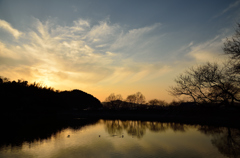 ある日の夕景