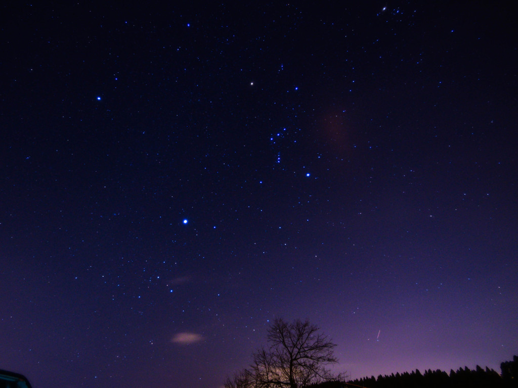 今夜の星空