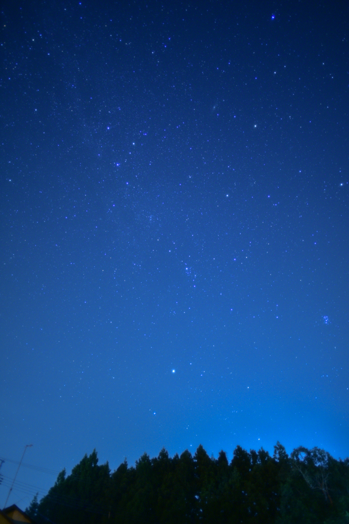 東の空