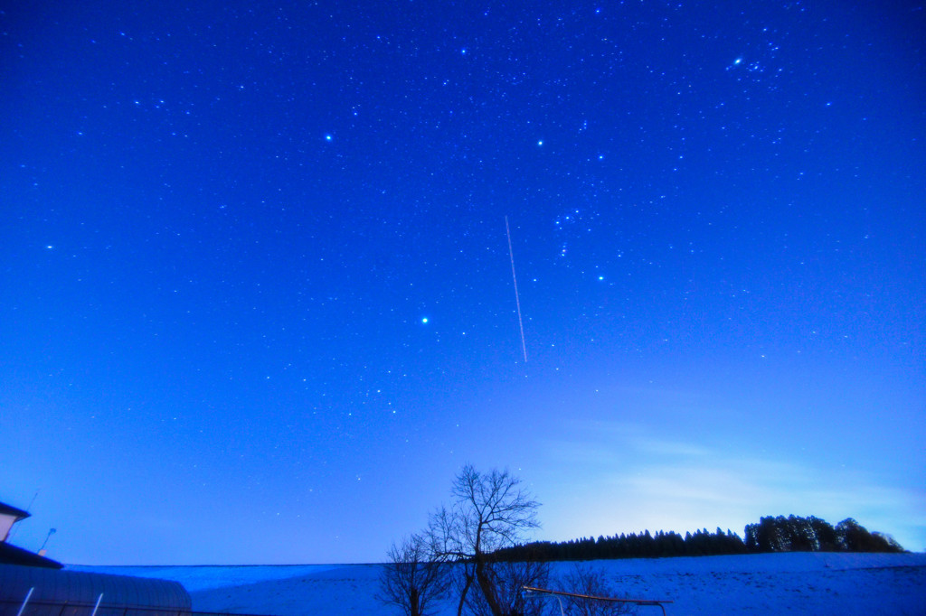 今夜の星空☆