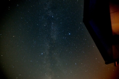 昨夜の星空