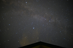 見上げた夜空の三角形・・・