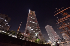 夜のﾗﾝﾄﾞﾏｰｸﾀﾜｰ１