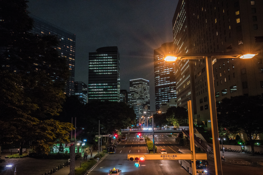 新宿中央公園前