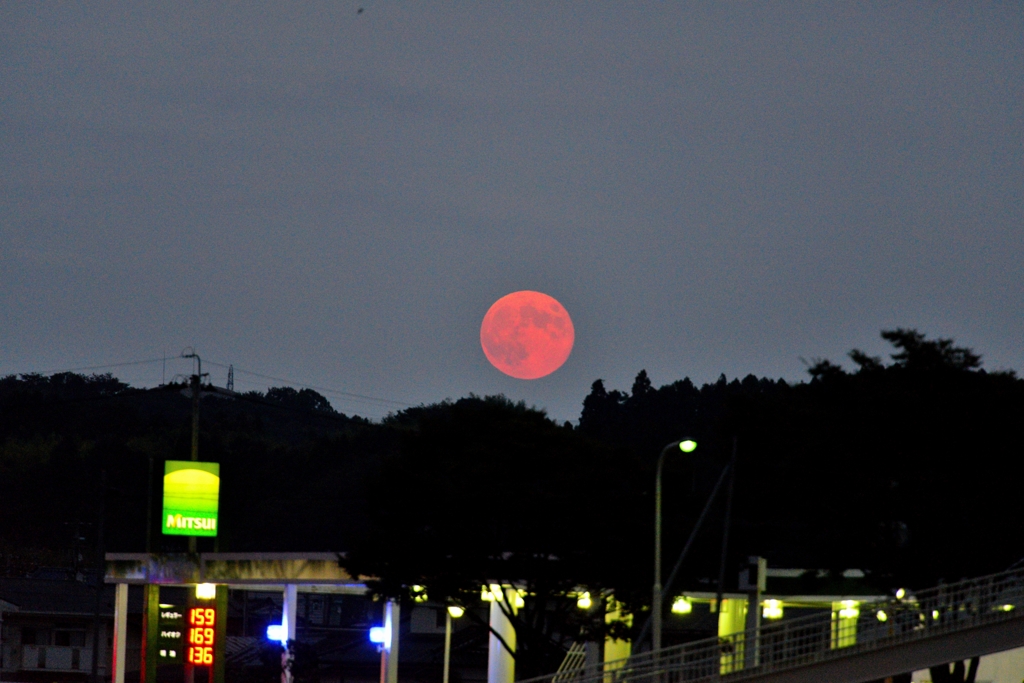 今夜の月