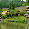 古き日本の一景