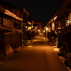 古い町並み、夜の姿 03