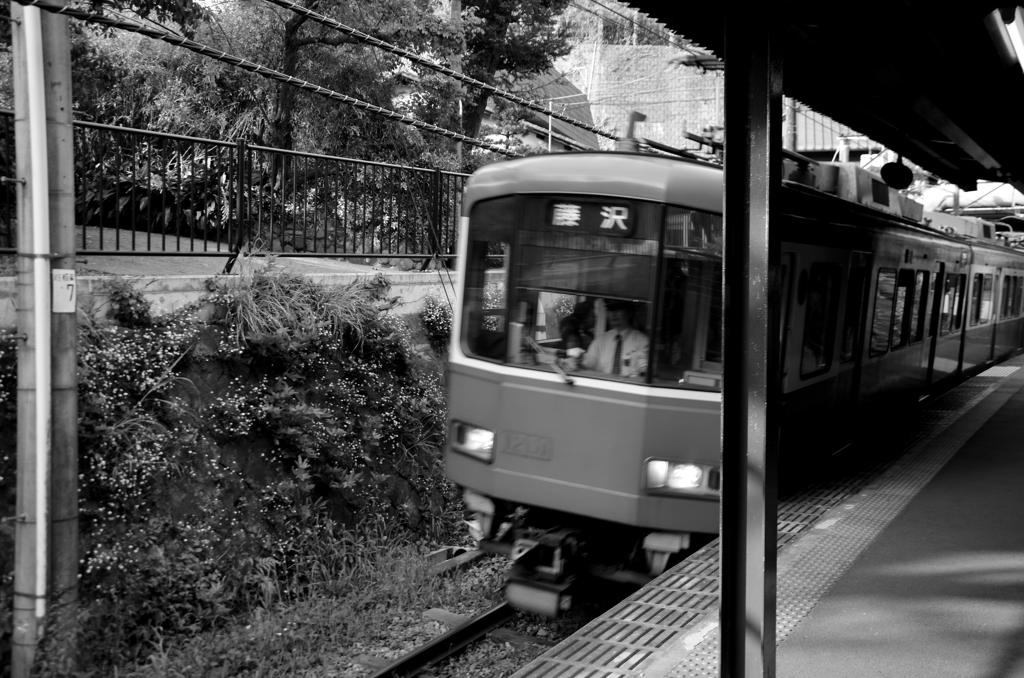 極楽寺駅にて 02