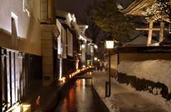 冬夜の瀬戸川