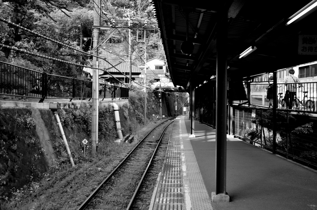 極楽寺駅にて 01