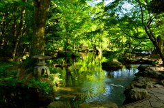 みどりの空気の中で 02 - 岐阜公園