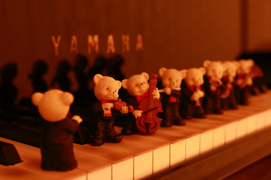 鍵盤の上の楽団