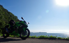 ninja250 X 猪苗代湖