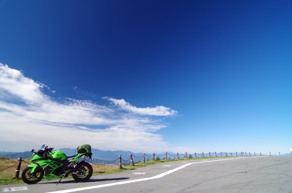 ninja250 ×　霧ヶ峰