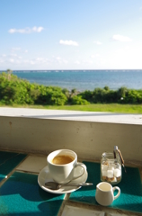 石垣島　海が見えるカフェ