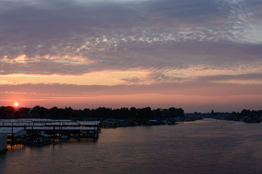 Morning View from Interstate Bridge