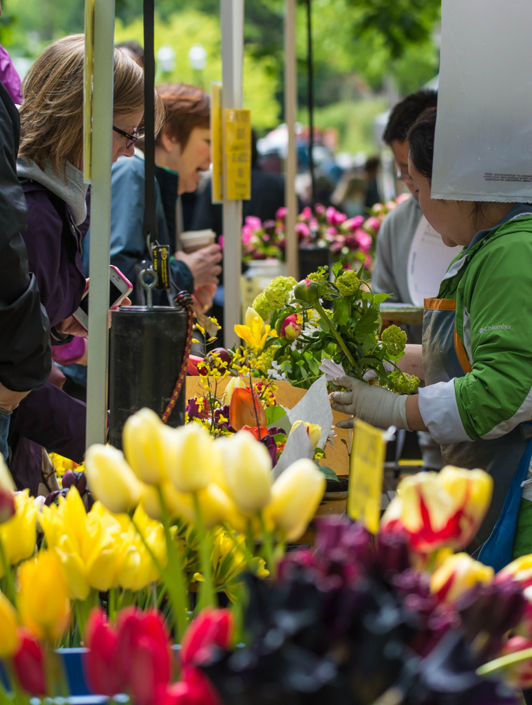 Flower Shop in Farmer's Market