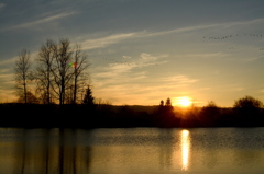 Sunset at Force Lake #1
