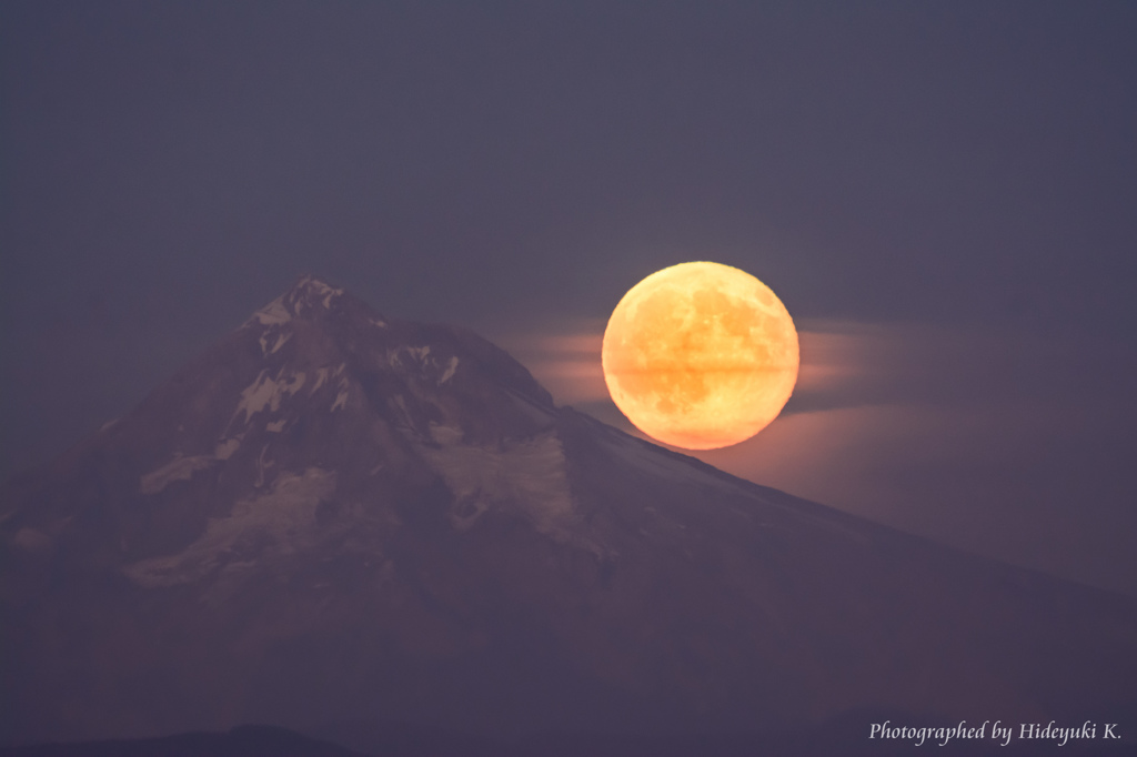 Blue Moon over Mt.Hood