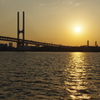 阪神高速湾岸線（夕刻）