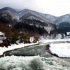 雪解けの川