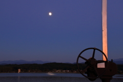 湖畔の月明かり1