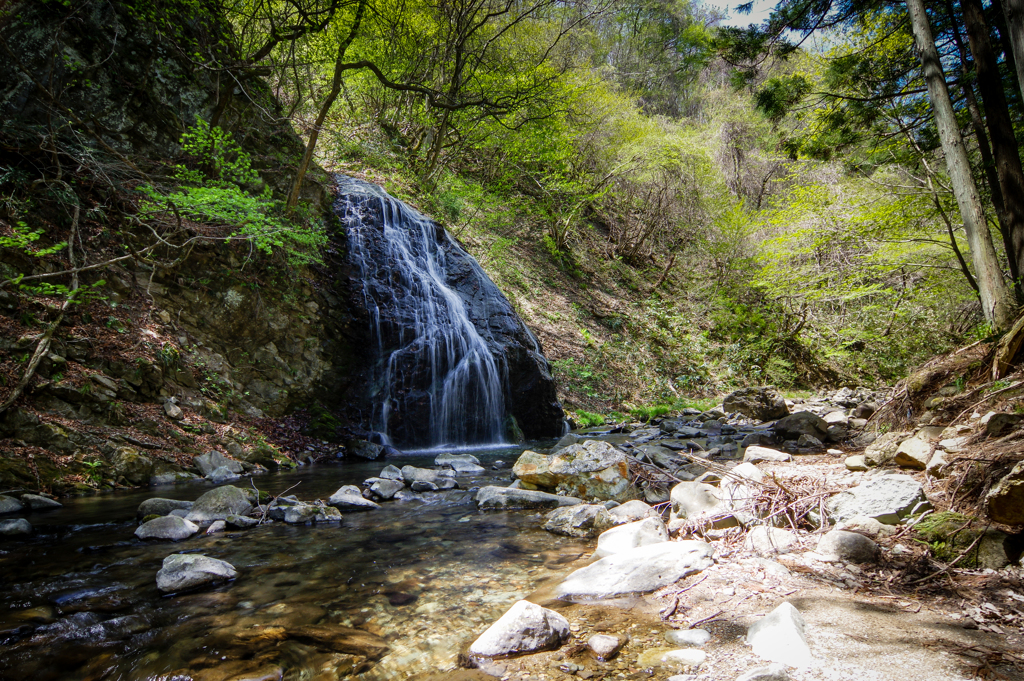 福島県須賀川市　馬尾の滝