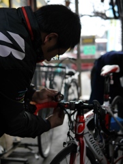 自転車屋さん